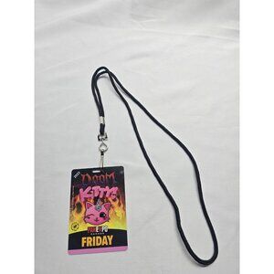 FAN EXPO CANADA August 2023 "DOOM KITTY" Lanyard Pass Friday